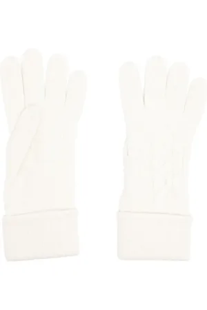 N.PEAL Gants Cable