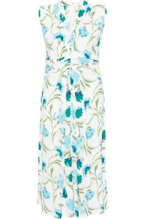 Diane von Furstenberg Robe en sergé à fleurs