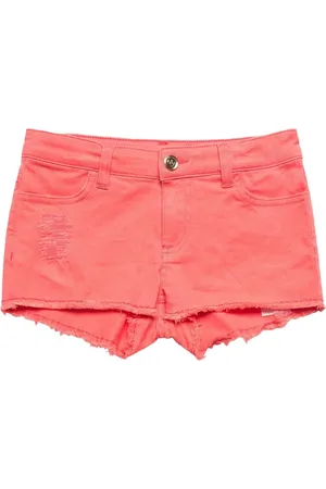 Twin-Set Short en jean à bords francs