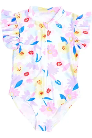 SOLISWIM KIDS Maillot de bain à fleurs