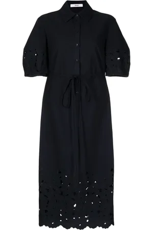 Erdem Robe-chemise à broderies