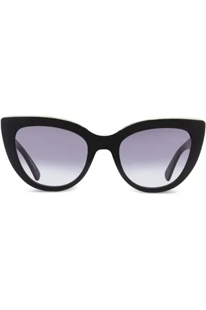 Longchamp Lunettes de soleil à monture papillon