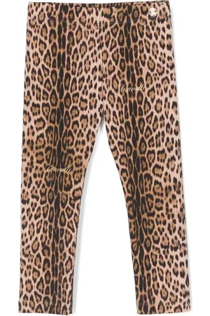 Roberto Cavalli Legging à imprimé léopard