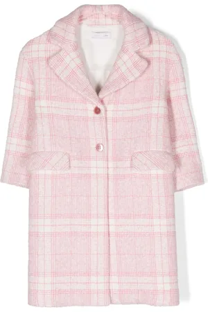 MONNALISA Manteau en coton à carreaux