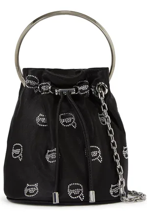 Karl Lagerfeld Sac seau Ikon à ornements strassés