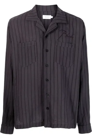 Rhude Chemise en coton à rayures