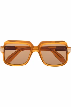 Cazal Lunettes de soleil à monture rectangulaire