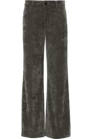 Ermanno Firenze Pantalon palazzo à patch logo