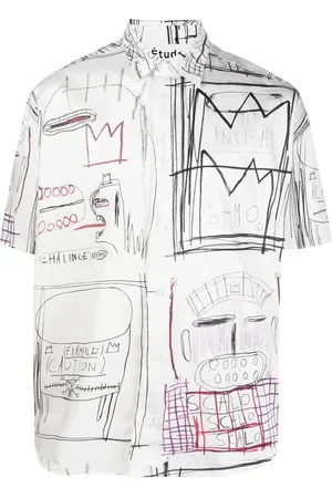 Etudes X Jean-Michel Basquiat chemise à manches courtes