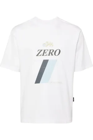Ground Zero T-shirt en coton à logo imprimé