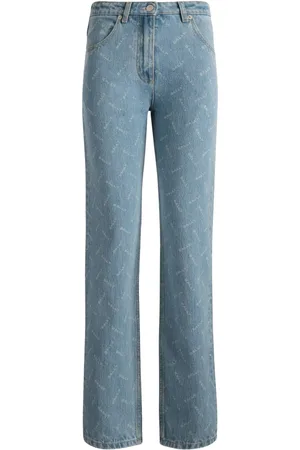 Bally Jean droit à logo imprimé