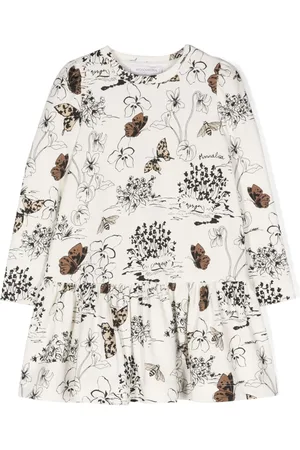 MONNALISA Robe évasée à imprimé graphique
