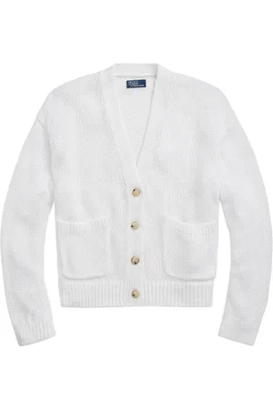 Ralph Lauren Cardigan en maille ajourée