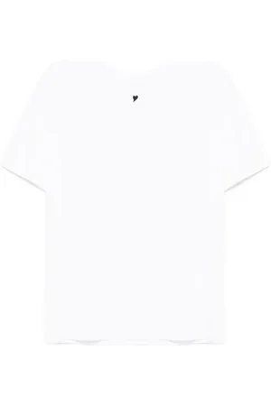 KIMHEKIM T-shirt à mini cœur à brodé