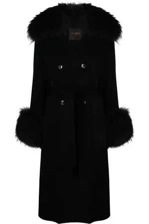 MOORER Manteau Malaika à boutonnière croisée