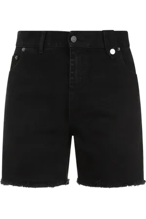 EgonLab Short en jean à bords francs