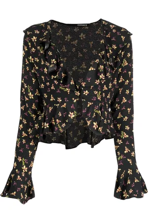ROTATE Blouse Birger Christensen à fleurs