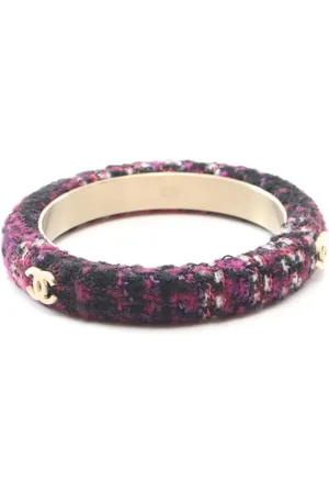 CHANEL Bracelet en tweed (1986-1988)