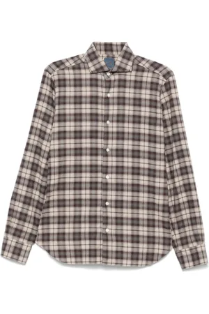 BARBA Chemise à carreaux