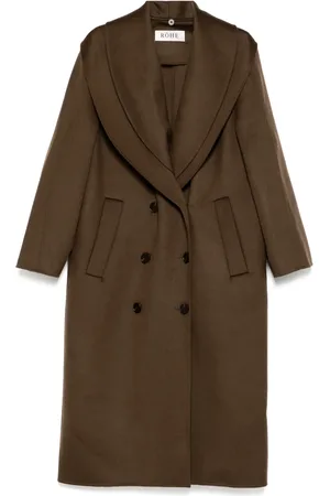 Rohe Manteau à détails de coutures