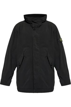 Stone Island Parka courte à col montant