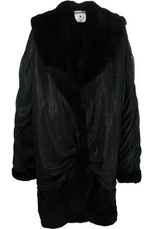 Moschino Manteau à effet drapé (années 2000)