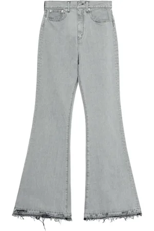 JUNYA WATANABE Jean évasé à effet usé