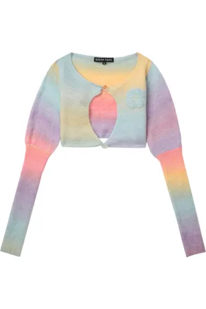 SUSAN FANG Cardigan à effet dégradé