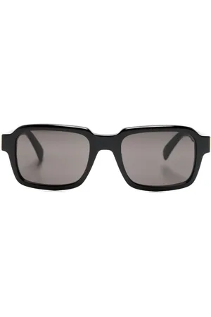 Dunhill Lunettes de soleil à monture rectangulaire