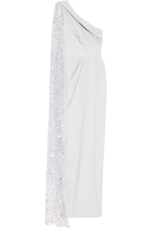 RHEA COSTA Robe longue à sequins