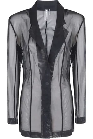 Norma Kamali Blazer long transparent