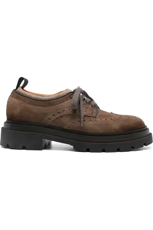 santoni Richelieus en cuir