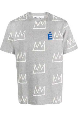 Etudes T-shirt en coton biologique à imprimé graphique