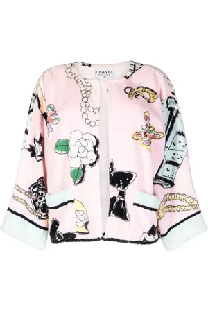 CHANEL Veste Icon en éponge (années 1980-1990)