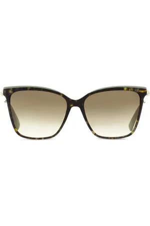 Longchamp Lunettes de soleil à monture papillon
