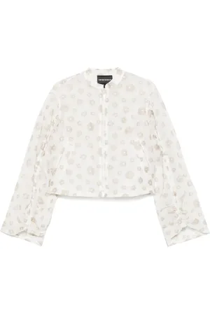 Emporio Armani Veste à broderies
