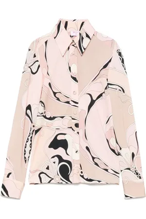 Puccini Chemise à imprimé Orchidée