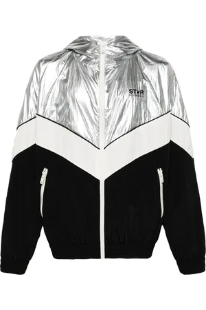 Golden Goose Coupe-vent à design patchwork