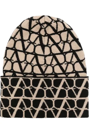 VALENTINO GARAVANI Bonnet à logo intarsia
