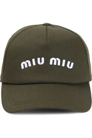 Miu Miu Casquette à design ton sur ton