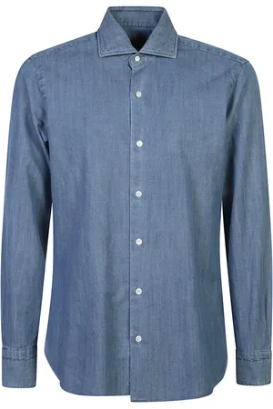 BARBA Chemise en chambray
