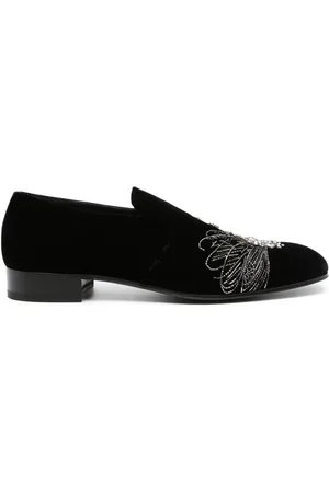 Alexander McQueen Mocassins Astral en velours