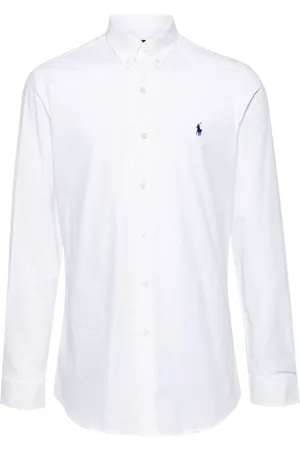 Ralph Lauren Chemise en coton à motif Polo Pony