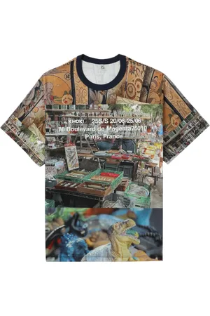 KHOKI T-shirt à imprimé graphique