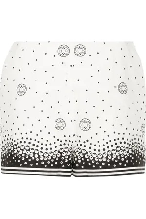Elie saab Short en coton à logo imprimé