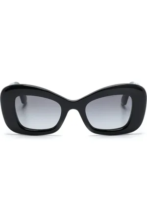 Alexander McQueen Lunettes de soleil Bold à monture papillon