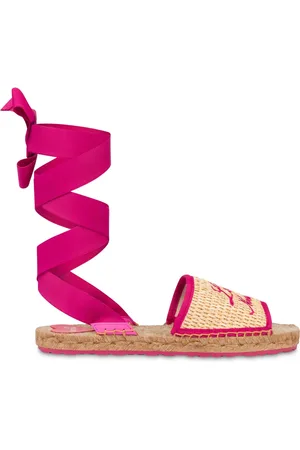 Moschino Espadrilles à logo brodé