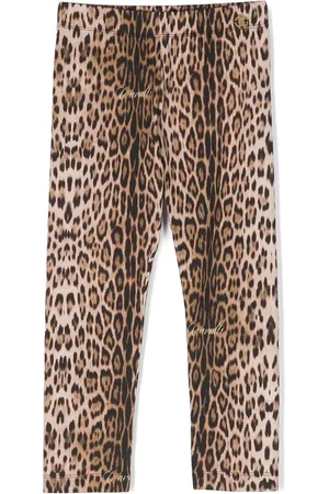 Roberto Cavalli Legging à imprimé animalier