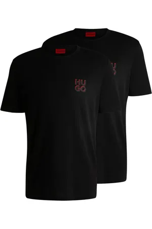 HUGO BOSS Lot de deux t-shirts à logo imprimé