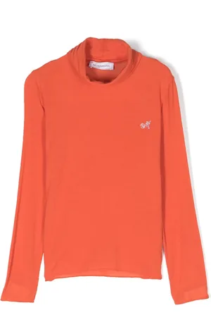 MONNALISA T-shirt à logo strassé